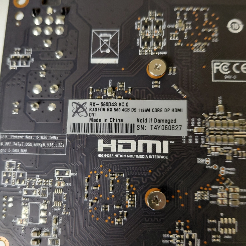 XFX AMD Radeon RX 560 4GB GDDR5 Graphics Card HDMI DisplayPort DVI - Picture 6 of 6